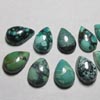 8x12 mm Gorgeous AAA - High Quality Natural - TIBETIAN TOURQUISE - Old Looking Tear Drops Cabochon - 10 pcs